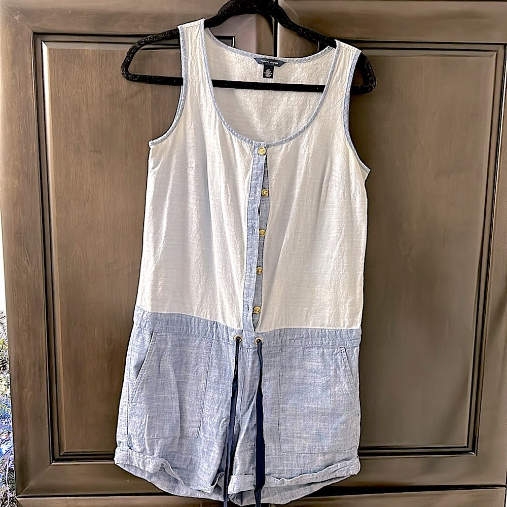 Tommy Hilfiger Chambray two tone denim look romper